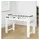 vidaXL Tischfußballtisch Weiß 125 x 60,5 x 80 cm Holzwerkstoff