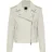 Boss ORANGE Lederjacke Sandy Premium Damenmode mit genarbter Struktur beige XXL (44)