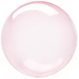 amscan® Folienballon Clearz Crystal 1 St. Pink