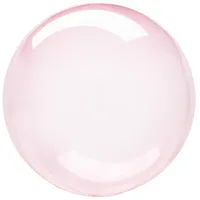 amscan® Folienballon Clearz Crystal 1 St. Pink