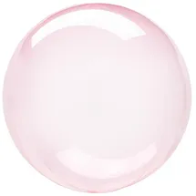 amscan® Folienballon Clearz Crystal 1 St. Pink