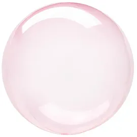 amscan® Folienballon Clearz Crystal 1 St. Pink