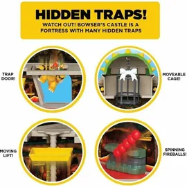 Jakks Pacific Nintendo 2.5 Bowser Castle Playset Spielset