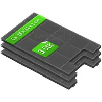 Keenberk Super Sparset 3 Stk. Aktivfilter für Amica KF