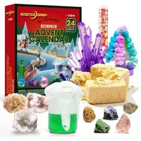luxuskollektion Spielzeug-Adventskalender Experimente & Edelstein 2024