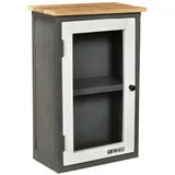 Woodkings Bad Hängeschrank Pinetown - Schwarz