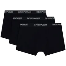 Emporio Armani Boxershorts schwarz/weiß L 3er Pack