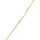 KUZZOI Halskette Herren Layer Figaro Venezianer Plättchen 925 Silber Gold