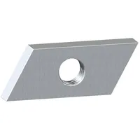 Schneider Gleitmutter M6 Stahl 100 Stück