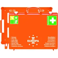 Söhngen Erste Hilfe Koffer EUROPA II B400xH300xT150ca.mm orange Söhngen