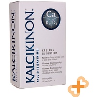 Kalcikinon + Calcium Vitamin K2 D3 60 Kapseln Knochen Zähne Gesundheit Stütze