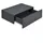 [en.casa] Wandregal Oslo 46 x 30 x 15 cm Dunkelgrau