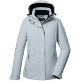KILLTEC Damen Funktionsjacke/Outdoorjacke mit abzippbarer Kapuze KOW 37 WMN JCKT, cloud grey, 40,