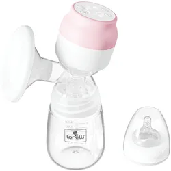 Lorelli elektrische Milchpumpe Save your time LED-Anzeige 9 Pumpstärken Flasche rosa