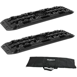 2 x Anfahrhilfe 106 x 31 x 6 cm 5 t Tragkraft Sandboards für Offroad Traktion...