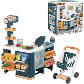 Smoby Maxi-Supermarkt mit Einkaufswagen 2023 (7600350242)