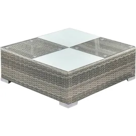 vidaXL Garten-Lounge-Set grau 42737