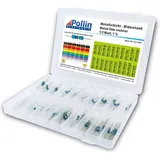 Pollin Widerstands Sortiment Metallschicht 400 Stk., 0,5 W, 1%,