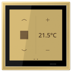 Jung KNX Raumcontroller LS TOUCH, Secure (messing classic)