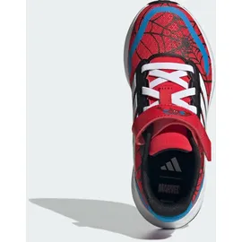 adidas X Marvel Spider Man Runfalcon 3.0 Shoes Pure Ruby / Cloud White / Bright Blue 35