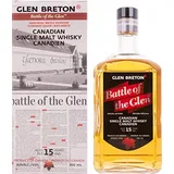 Glen Breton Battle of the Glen 15 Years Old Canadian Single Malt Whisky 43% Vol. 0,7l in Geschenkbox