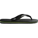 havaianas Brasil Logo Schwarz 43