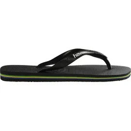 havaianas Brasil Logo Schwarz 43