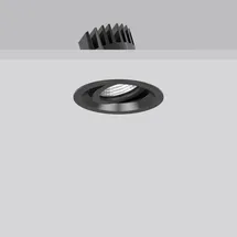 RZB Levido LED 12W rund schwarz Aluminium