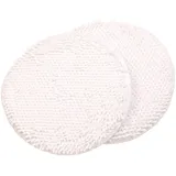 Sichler Haushaltsgeräte 2er-Set Ersatz-Polier-Pads mit weicher Oberfläche für FPM-700