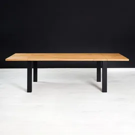 danzz Ausziehtisch 90 x 90 x 90 cm braun