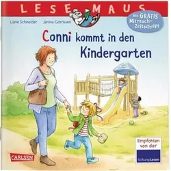 CARLSEN 9783551084194 LESEMAUS 9: Conni kommt in den Kindergarten (Neuausgabe)