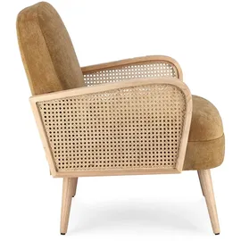 BIZZOTTO Webmarketpoint - Dalida Senffarbener Sessel