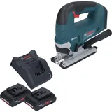 Bosch GST 18V-125 B Professional Stichsäge 18 V 125 mm Brushless + 2x ProCORE Akku 4,0 Ah +