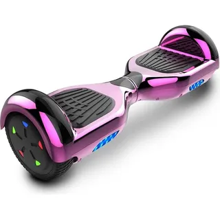 GiGaBlue Evercross Elektro Hoverboard Lila (6,5 Zoll, ab 6 Jahre, LED Radlicht, Bluetooth-Lautsprecher) - Lila