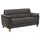 Home Affaire 2,5-Sitzer HOME AFFAIRE "Palmera, B: 179 cm", grau (anthrazit), B:179cm H:89cm T:89cm, 100% Polyester;Struktur (100% Polyester);Luxus-Microfaser in Lederoptik (100% Polyester), Sofas, mit Federkern