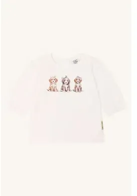 Hust & Claire Langarmshirt Ivory, 92