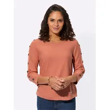 Casual Looks 3/4-Arm-Pullover orange 46