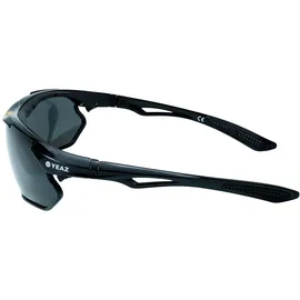 YEAZ Sport-Sonnenbrille SUNRAY schwarz/polarisiert