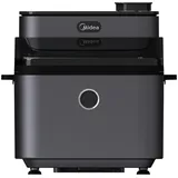 Midea Heißluft-Fritteuse MF-CY75C2 grau