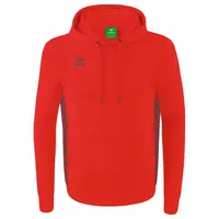 Erima Essential Team Kapuzensweat, rot, 3XL