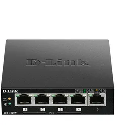 D-Link DES-1005P 5-port PoE Fast Ethernet Desktop Switch