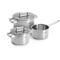 WOLL Steel Topf-Set, 5-tlg. - Induktiv - Geeignet für