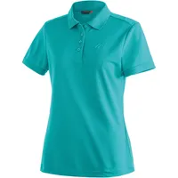 Maier Sports Ulrike Kurzarm-poloshirt - Columbia - S