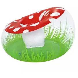 BESTWAY Luftsessel Mighty Mushroom 112 x 112 x 66 cm