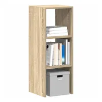 vidaXL Bücherregal Stapelbar 30 x 30 x 80 cm Braun