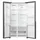Gorenje NRS917E41BX Side-by-Side (544 l, 1786 mm hoch, Schwarz)