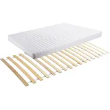 TICAA Set Rollrost + Kindermatratze MedAllergen 90x200cm