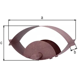 GAH Alberts Gasthaus Aussicht, rostfarben