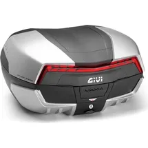 GIVI Topcase Maxia 5 Monokey 58L Alu Silber