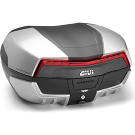 GIVI Topcase Maxia 5 Monokey 58L Alu Silber